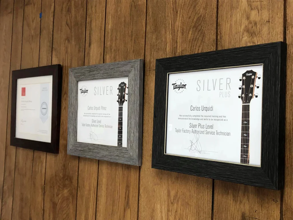 Centro de servicio certificado por Taylor Guitars en Ciudad Juárez